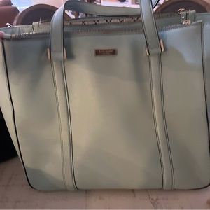 Kate Spade light mint green tote